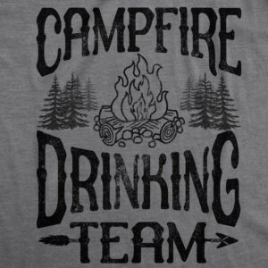Alternative view of Ecommyz Campfire Drinking Team Men's T Shirt