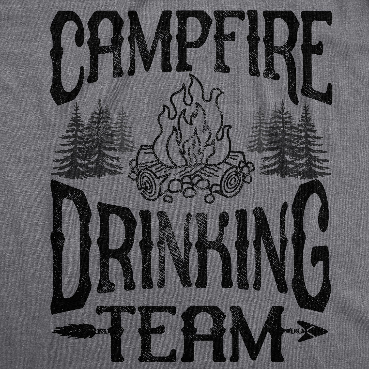 Ecommyz Campfire Drinking Team Men's T Shirt - Image 2