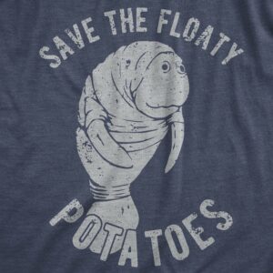 Alternative view of Ecommyz Save The Floaty Potatoes Men's T Shirt