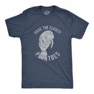 Ecommyz Save The Floaty Potatoes Men's T Shirt