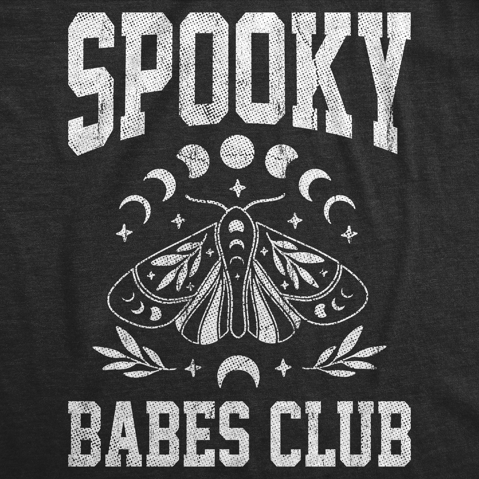Ecommyz Spooky Babes Club Crew Neck Sweatshirt - Image 2